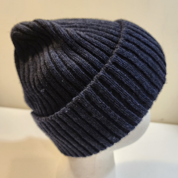BULA Navy Ribbed Knit Beanie OS - Picture 5 of 7